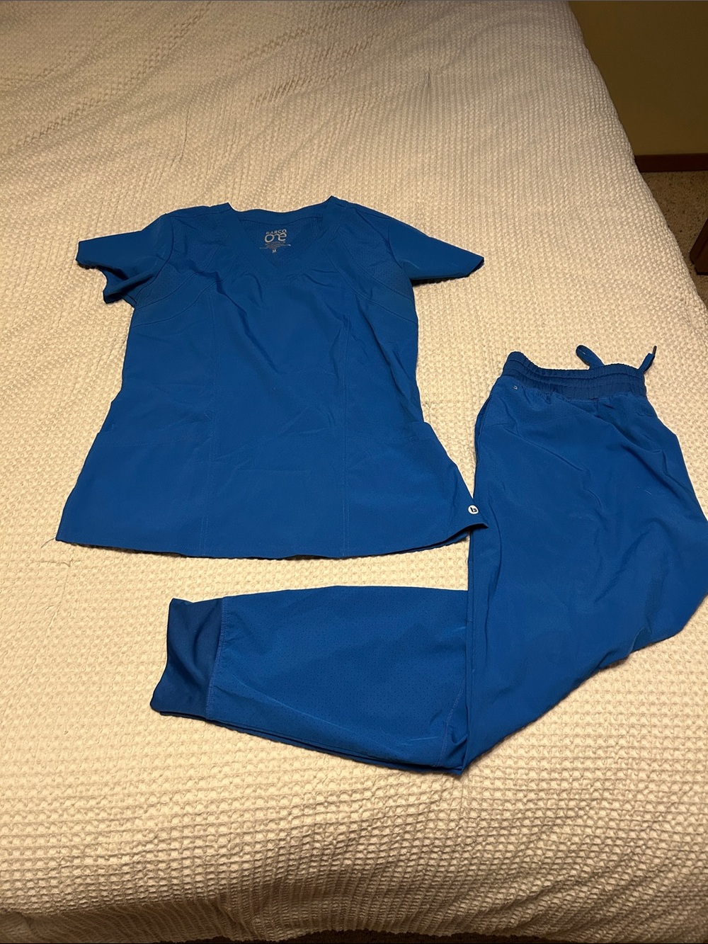 Barco One Royal Blue V-Neck Scrub Top